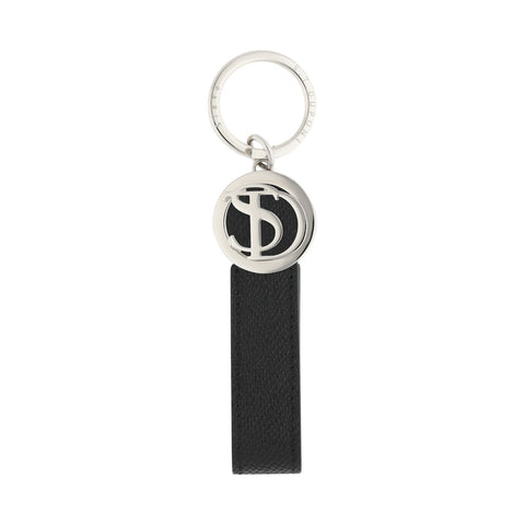 KR LOOP SCHLÜSSELANHÄNGER LEDER SCHWARZ ART. 003118 ST DUPONT