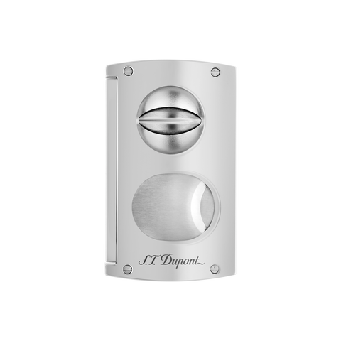 TAGLIASIGARI DOUBLE BLADE CHROME 003418 S.T. DUPONT SILVER