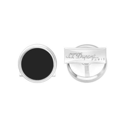 GEMELLI BM NOIR/PALL ART. STD/005576 ST DUPONT SILVER