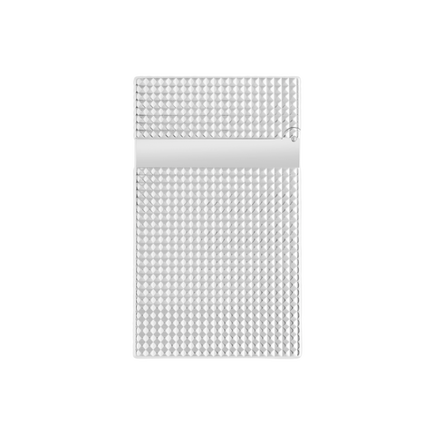 ST DUPONT LINE 2 DIAMOND HEAD FEUERZEUG PL. SILBER ART 016184