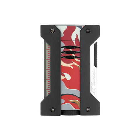 ACCENDINO LI DEFI EXTREME CAMO ART. 021451 S.T. DUPONT RED