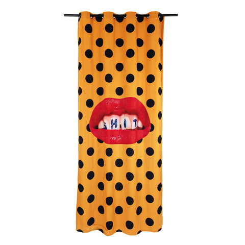 TENDA IN POLIESTERE TOILETPAPER 140X280 CM SHIT ART. 02404 SELETTI ORANGE
