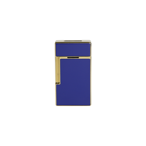 ST DUPONT BIG D LAQ FEUERZEUG BLAU/DORE 025005