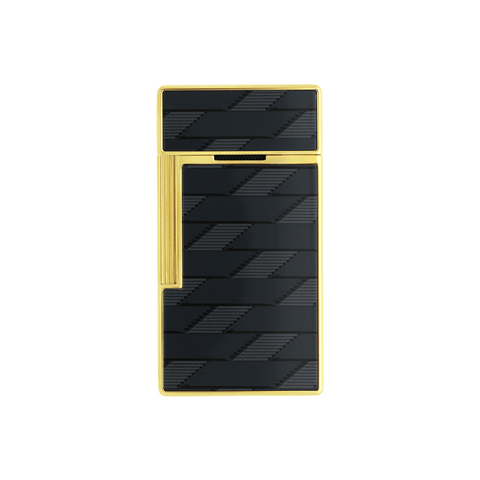ACCENDINO LI BIGGY 1872 BLACK MONOGRAM 02579 S.T. DUPONT BLACK