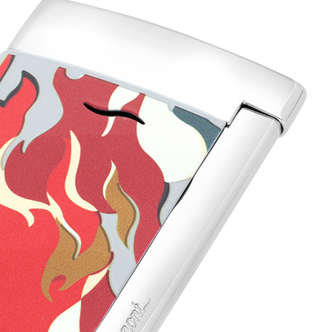LI SLIM7 CAMO FEUERZEUG ART. 027751 ST DUPONT ROT