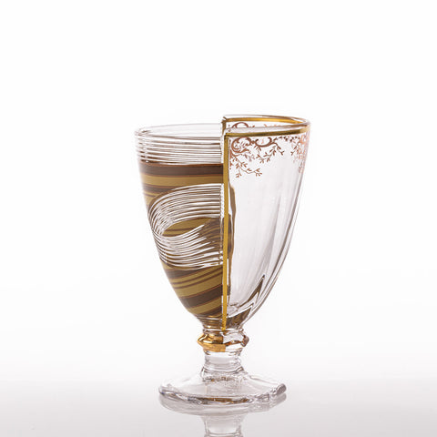 SET MIT 3 HYBRID-PANNOTIA-GLÄSERN CM 9 H 14 09181 SELETTI MULTICOLOR