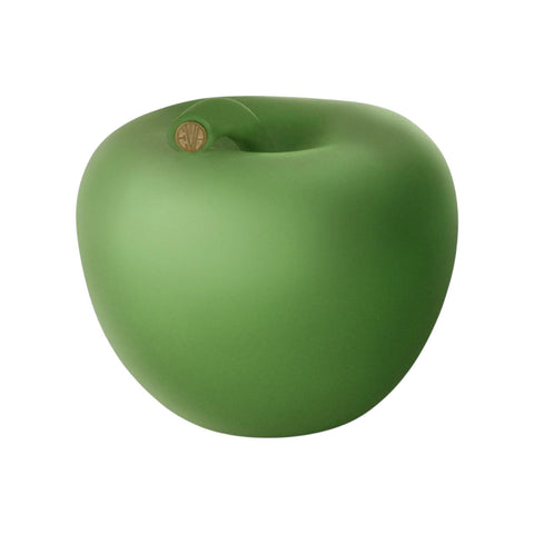 EVA MELA IN CERAMICA GRANDE MONOCOLOR MATT VERDE GERMOGLIO