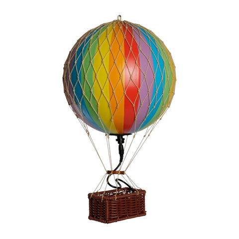 MONGOLFIERA 18CM LED ARCOBALENO AP161IE AUTHENTIC MODELS