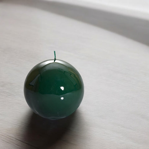 MES3CBG CANDLE MELORIA CLASSIC D. 150 MM. VERDE OLIVA/OLIVE GREEN GRAZIANI