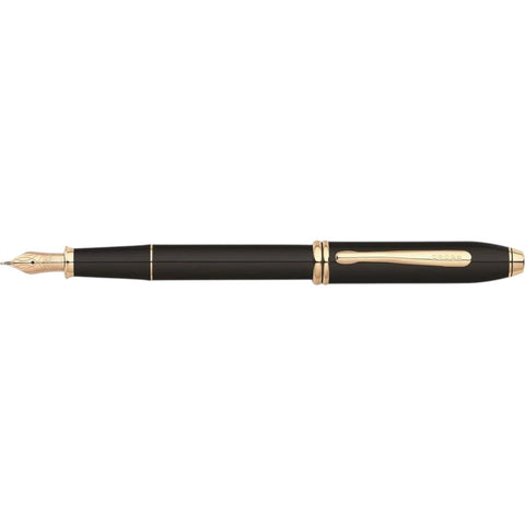 STILOGRAFICA CROSS TOWNSEND LACCA NERA PUNTA M 23 KT 576-MD E001005