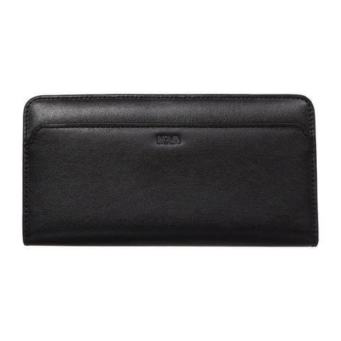 NAVA MILANO VERTICAL LONG WALLET BLACK Nava
