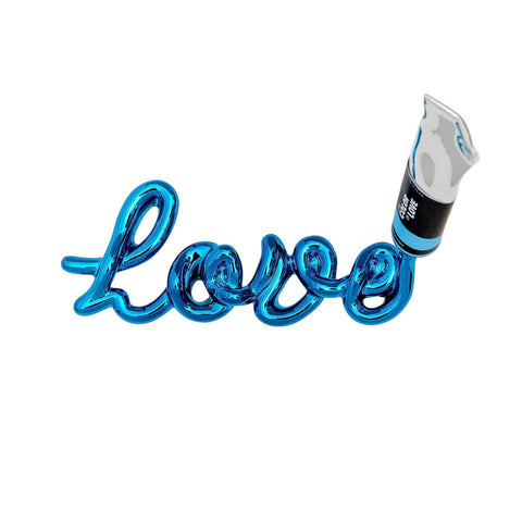 MINI-SKULPTUR DIE FARBE DER LIEBE BLAU 12 CM ART. BPZ013/A BLAUE SEQUENZEN