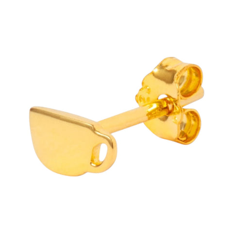 ORECCHINO GOLD PLATED 925 LULU1055 DATE LULU COPENHAGEN