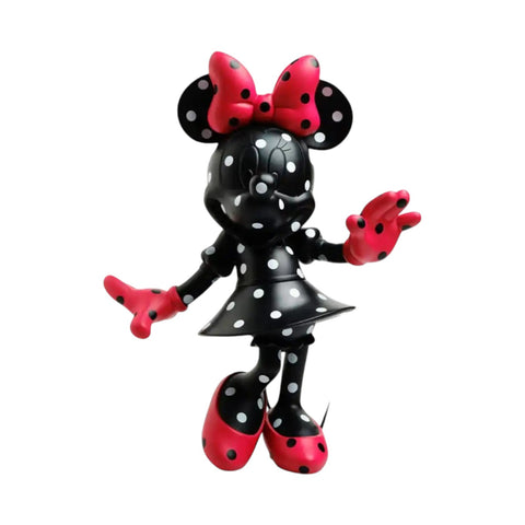 MINNIE WELCOME MATT SCHWARZ-WEISSE PUNKTE 31CM ART. DISST03102CT LEBLON DELIENNE MEHRFARBIG