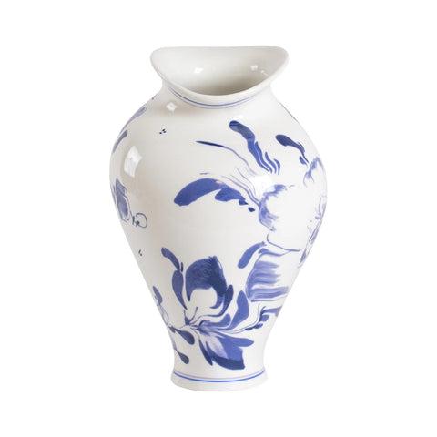 SELETTI KLASSISCHE VASE AUF SÄUREBLUMEN DELFT 11292