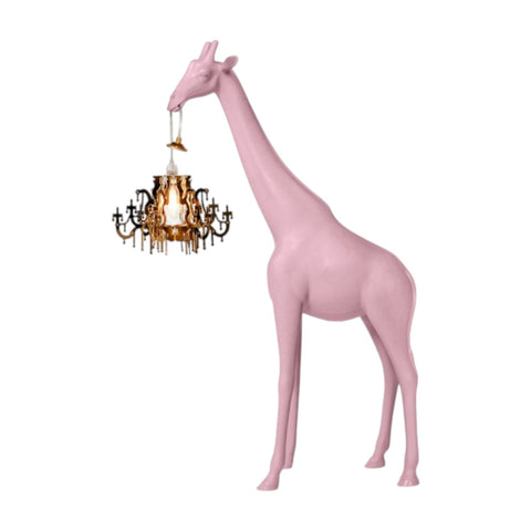 GIRAFFE IN LOVE XS QEEBOO PINK