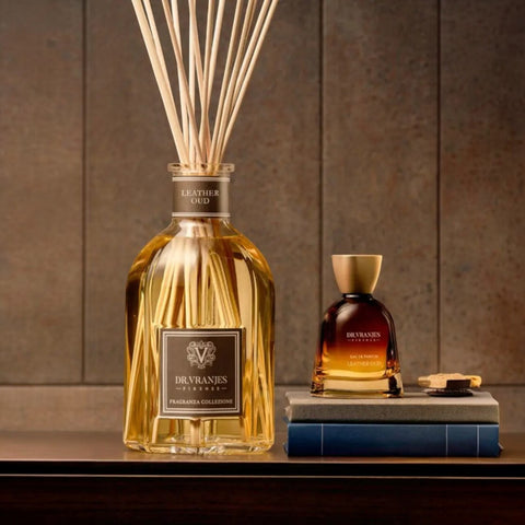 FRAGRANZA AMBIENTE GIFT BOX 250 ML LEATHER OUD DR. VRANJES