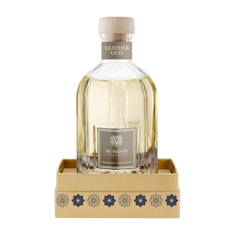 FRAGRANZA AMBIENTE GIFT BOX 250 ML LEATHER OUD DR. VRANJES