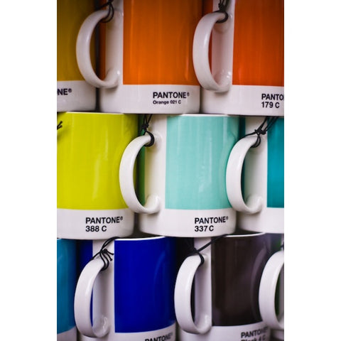 TAZZA PANTONE MUG 101030012 COPENHAGEN DESIGN YELLOW