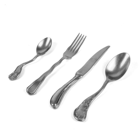 SET 4 POSATE SELETTI CLASSIC ON ACID (CUCCHIAIO+FORCH.+COLTELLO+CUCCHIAINO) 1096