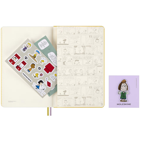 Großes liniertes Notizbuch Peanuts Patty Moleskine