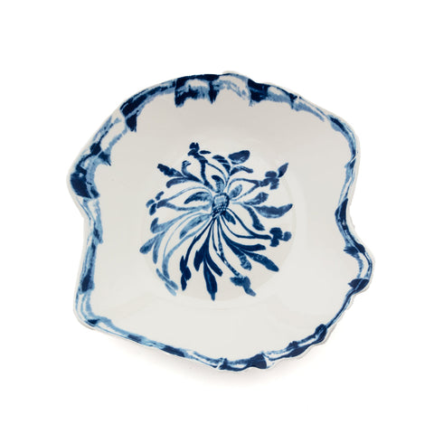 KLASSISCHER TIEFER TELLER AUF SÄURE Cm.25x24,5 h.4,6 - TALAVERA ART.11221 SELETTI