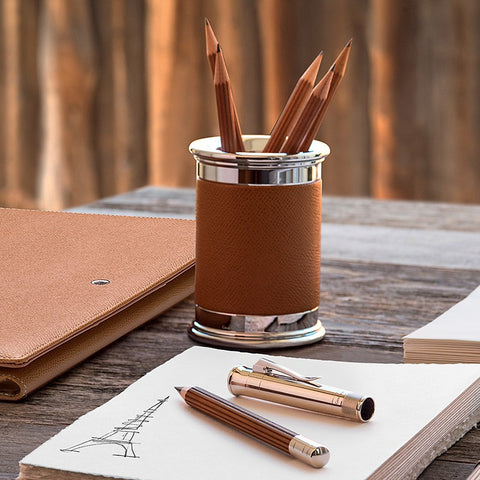 GRAF VON SET ACCESSORI SCRIVANIA COGNAC ART 118576 FABER CASTELL