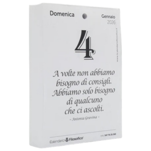 RICARICA CALENDARIO FILOSOFICO FORMATO A4