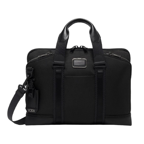 ALPHA BRAVO ACADEMY BRIEF 2-HANDLE AKTENTASCHE 142488/1041 TUMI SCHWARZ