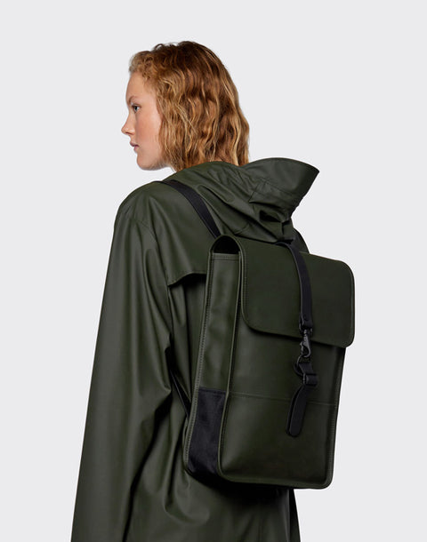 RUCKSACK MINI W3 13020 RAINS GRÜN