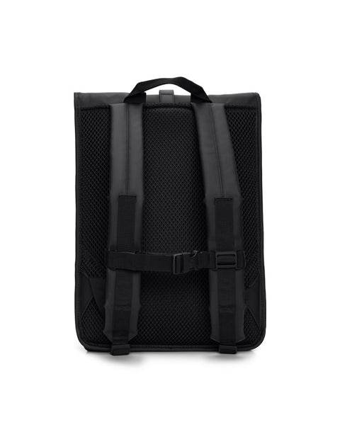 ROLLTOP RUCKSACK W3 13320 RAINS SCHWARZ