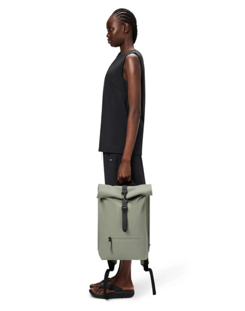 ROLLTOP W3 DRIFT RUCKSACK ART. 13320 RAINS GRÜN
