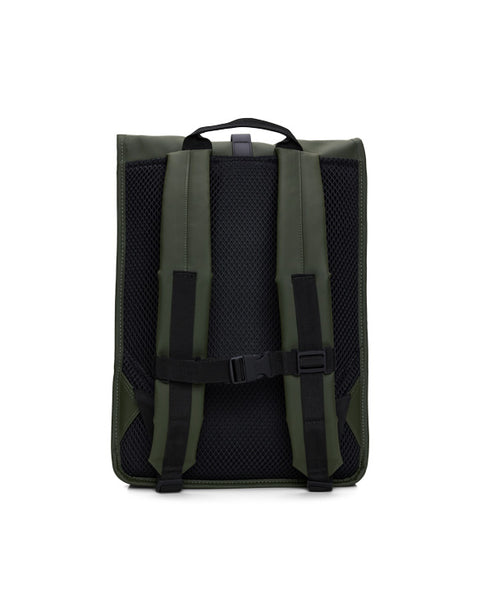 ROLLTOP RUCKSACK W3 13320 RAINS GRÜN