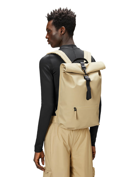 ROLLTOP W3 SAND RUCKSACK ART. 13320 RAINS BEIGE