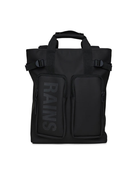 RAINS TEXEL TOTE W3 SCHWARZER RUCKSACK ART. 14240