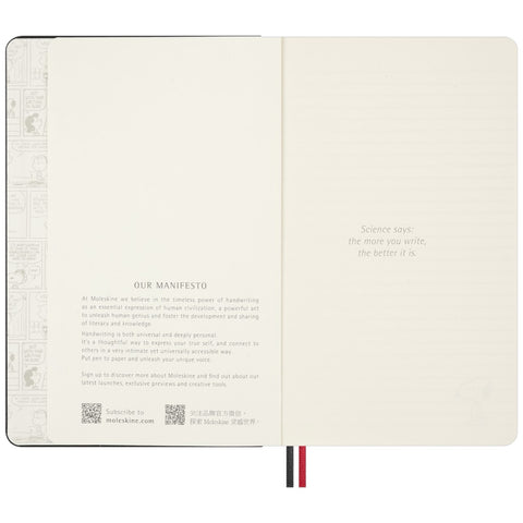 MOLESKINE PEANUTS LINIERTER GROSSBLOCK