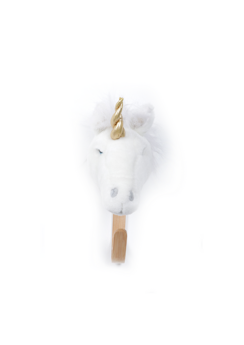GANCIO APPENDIABITI HEAD WHITE UNICORN ART. WS5054 WILD & SOFT WHITE