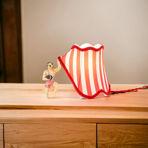 SELETTI CIRCUS BRUNO LAMPE 15073 ROT