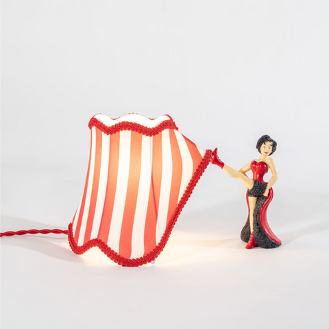 SELETTI CIRCUS LUCY LAMPE 15074 ROT