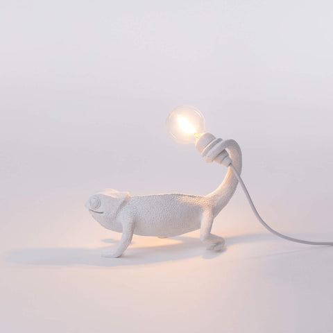 LAMPADA IN RESINA CHAMELEON LAMP CM.17X9H.14 USB ART.15090 SELETTI WHITE
