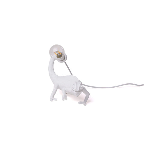 LAMPADA IN RESINA CHAMELEON LAMP CM.17X9H.14 USB ART.15090 SELETTI WHITE