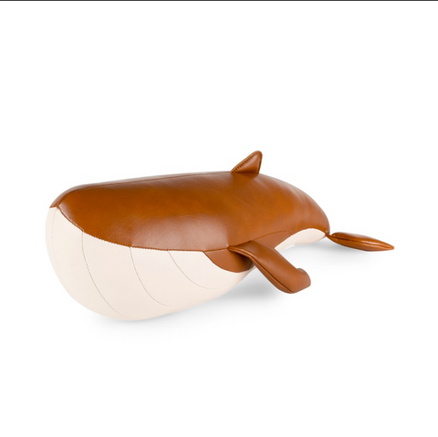 ZUNY PAPERWEIGHT 0,25 KG WHALE WAVE TAN & WHEAT ART. GZPV00051014