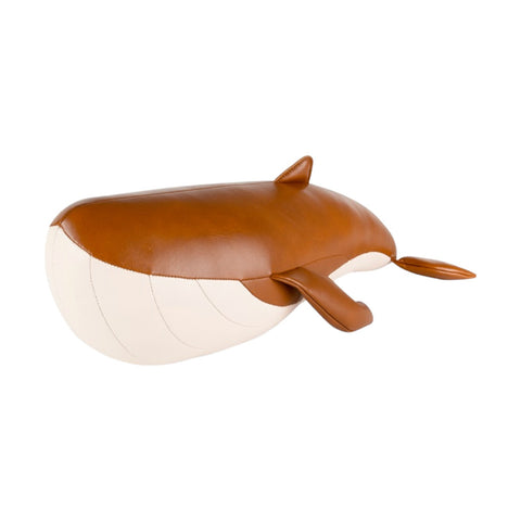 ZUNY DOORSTOP 2 KG WHALE WAVE TAN & WHEAT ART. GZDV00051014