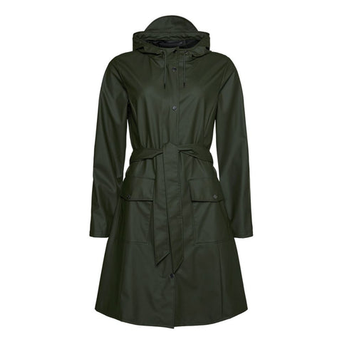 CURVE W JACKET W3 RAINS GREEN XS ART. 18130