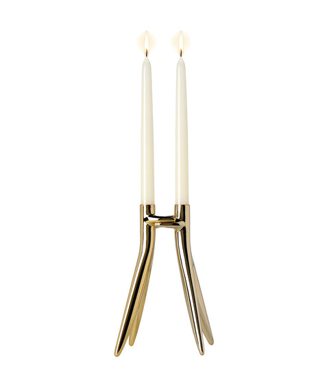 1956/GG KARTELL GOLD EMBRACE KERZENLEUCHTER