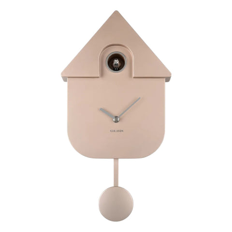 WANDUHR MODERN KUCKUCK KA5867RG KARLSSON META PINK