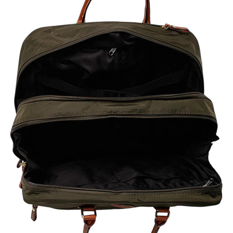 BORSA PILOTA X-COLLECTION BRIC'S BXL38124.078 OLIVA