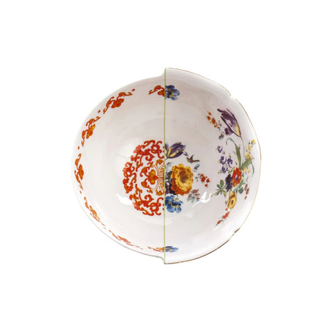SELETTI SALAD BOWL IN ERSILIA HYBRID PORCELAIN