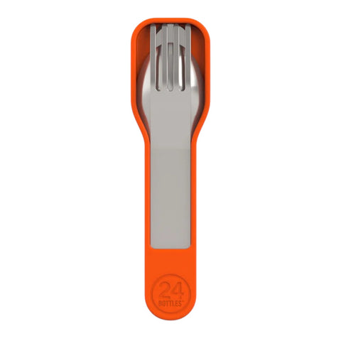 SET POSATE CUTLERY SET ORANGE 24 BOTTLES