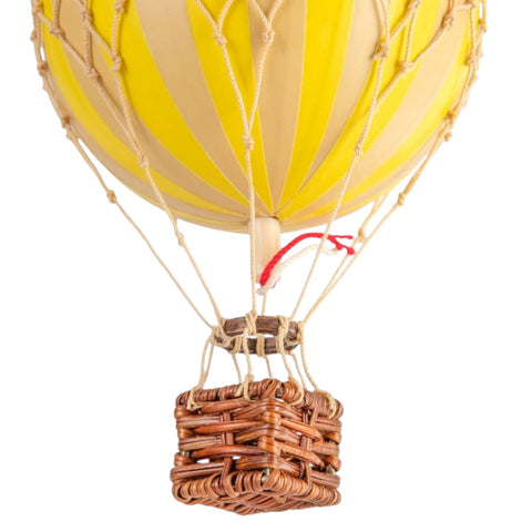 MONGOLFIERA 8,5 CM GIALLO AP160Y AUTHENTIC MODELS